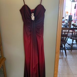 Red Evening Gown